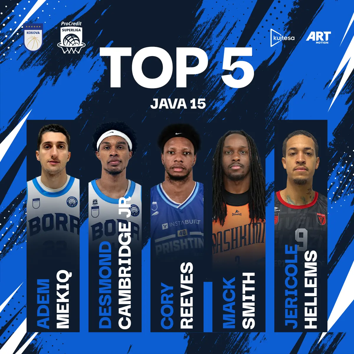 Mekiq, MVP i javës 15